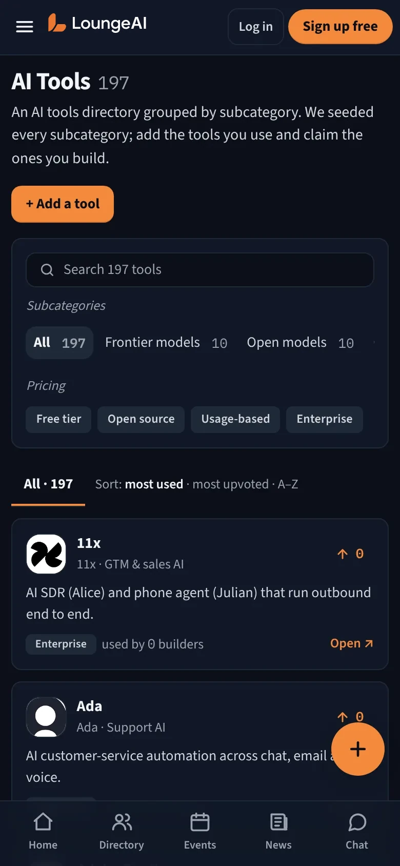 AI Tools on a phone